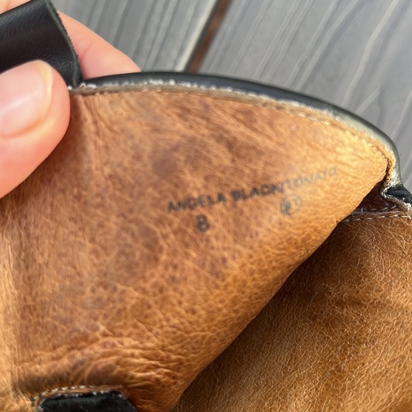 Donald Pliner Western Red Snakeskin Cowboy Boots fur - Picture 8 of 9